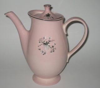 Taylor Smith & Taylor Ts&t Dwarf Pine Pink Coffee Pot