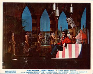 Roustabout V Elvis Presley Seated On Stage During Musical Number
