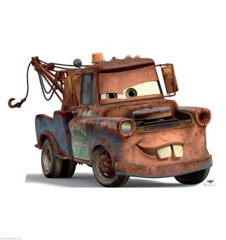 Mater Disney Pixar Cars Lifesize Cardboard Standup Standee Cutout Poster Figure
