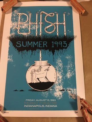 Phish Murat Theater Jim Pollock Poster Print Indianapolis,  In 842 /1000