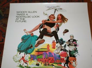 Sleeper Rolled Movie Poster 30 x40 1974 Woody Allen Comedy Diane Keaton 3