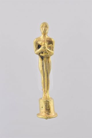 Vintage Oscars Award Statue Screw Oscar Lapel Jewelry Protest Piece 4