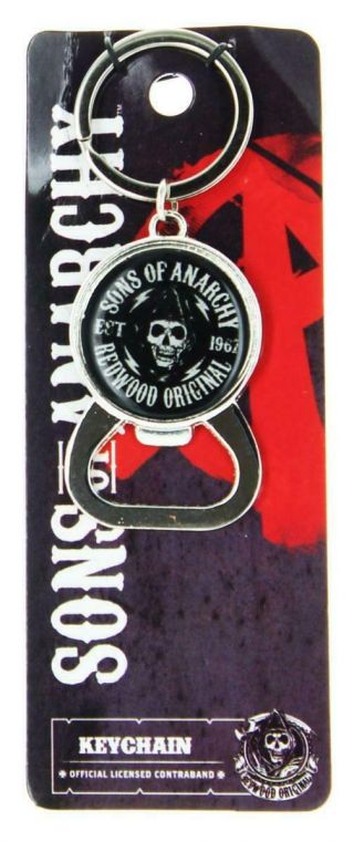 Sons Of Anarchy Logo Keychain Bottle Opener