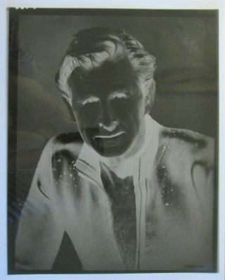 Lloyd Bridges (sea Hunt),  Vintage,  Large 8 " X 10 " Photo Negative