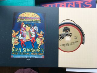 Ravi Shankar & George Harrison Collaborations Box Set Ltd Edition 3xCD,  DVD,  Book 5