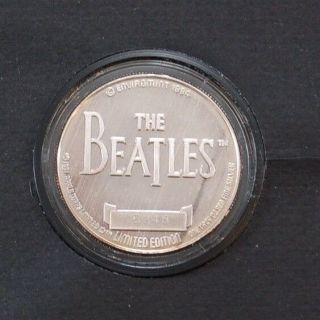 John Lennon The BEATLES Silver COIN Series 1994 Apple Licensed 5438 6