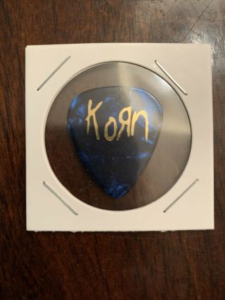 Korn Guitar Pick Rare