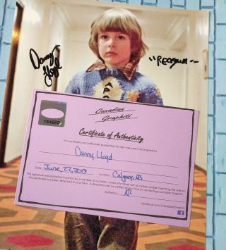 Danny Lloyd Hand Signed 8x10 Photo The Shining 4