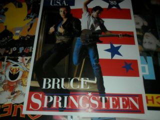 Bruce Springsteen Promo Vintage Poster 80s Europe Tour 1985 Concert NO T Shirt 4