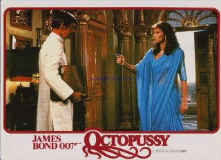 JAMES BOND RARE OCTOPUSSY LOBBY PHOTOS,  POSTER FORMAT ROGER MOORE 4