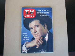 Vtg Tv Guide Nov 9 1957 Hazleton Williamsport Edition Maverick Jim Garner Cover