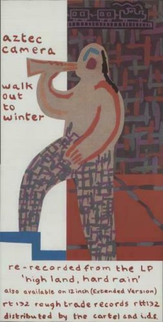 Walk Out To Winter Aztec Camera Uk Poster Promo Promo Poster Rough Trade 1983