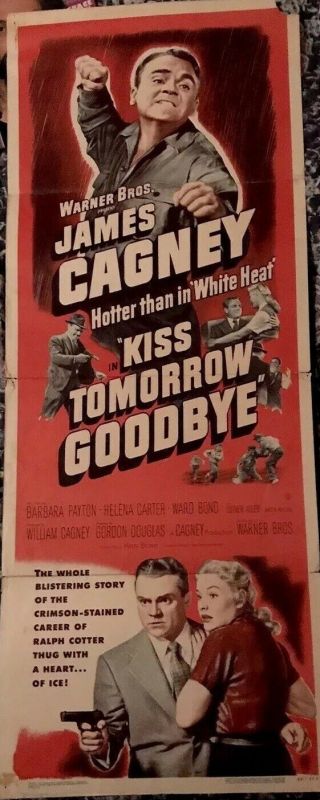 Kiss Tomorrow Goodbye Movie Poster James Cagney
