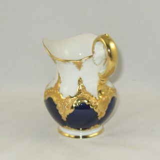 Meissen Porcelain 1852 - 1870 COBALT & GOLD 