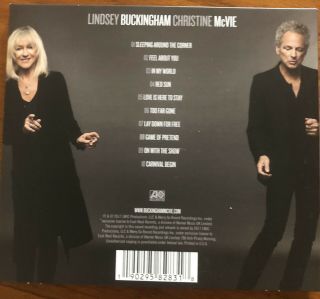 LINDSEY BUCKINGHAM CHRISTINE MCVIE SIGNED 2017 CD Fleetwood Mac Stevie Nicks 2