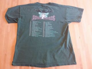 Vintage 90 ' s Ramones Adios Amigos Concert Tour T Shirt Men ' s XL 3