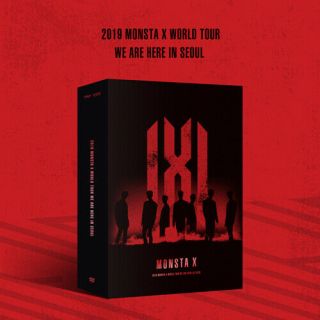 Monsta X - 2019 Monsta X World Tour [we Are Here] In Seoul Dvd (kpopstoreinusa)