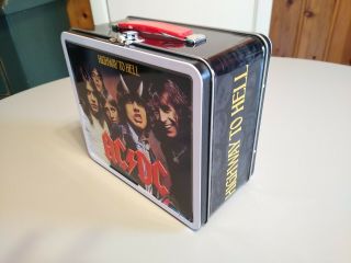 AC/DC Lunchbox Angus Young,  Bon Scott Highway To Hell Not Kiss Funko Pop 2