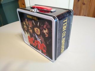 AC/DC Lunchbox Angus Young,  Bon Scott Highway To Hell Not Kiss Funko Pop 3