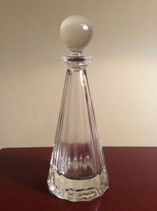 Willeroy & Boch Paloma Picasso Lead Crystal Glass 7.  5 " Decanter Vinegar Cruet