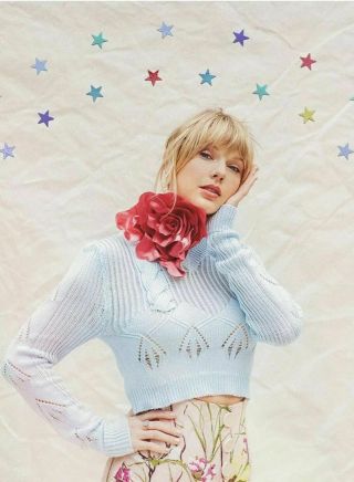 Taylor Swift Collectible Limited Edition Me Lithograph With Stars