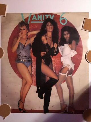 Vanity 6 Drive Me Wild Vintage Lingerie Poster