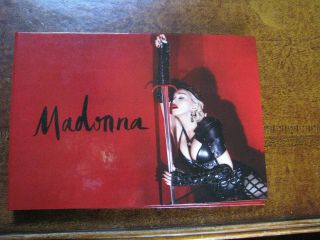 Madonna Rebel Heart Tour Vip Book - With C.  O.  A Numbered Limited Edition