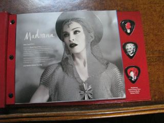 Madonna Rebel Heart Tour VIP Book - with C.  O.  A numbered Limited Edition 3