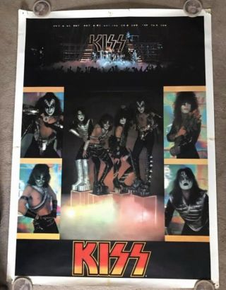 1977 Kiss Love Gun Subway Poster - Aucoin Management