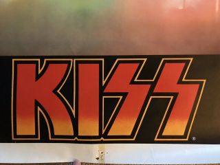 1977 KISS LOVE GUN SUBWAY POSTER - AUCOIN MANAGEMENT 7