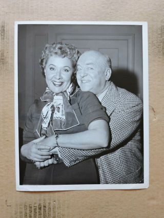 Vivian Vance And William Frawley Tv Portrait Photo 1950 