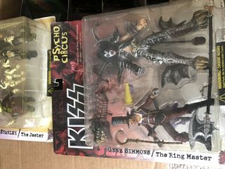 Kiss Deluxe Psycho Circus Doll Set Of 4 Action Figures Mcfarlane 1998