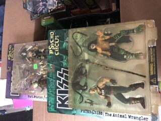 KISS Deluxe PSYCHO CIRCUS Doll SET OF 4 ACTION FIGURES McFARLANE 1998 3
