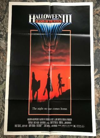 Halloween 3: Season Of The Witch 1982 Horror Slasher Cult Movie Poster