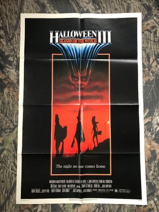 HALLOWEEN 3: SEASON OF THE WITCH 1982 HORROR SLASHER CULT MOVIE POSTER 3