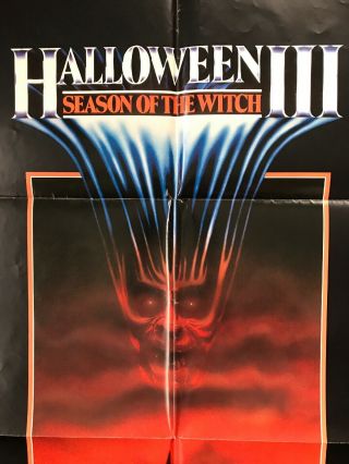 HALLOWEEN 3: SEASON OF THE WITCH 1982 HORROR SLASHER CULT MOVIE POSTER 8