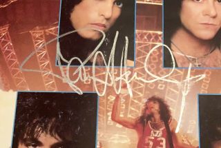 KISS “Turn On The Night” 12” EP SIGNED by Paul Stanley Signature 2