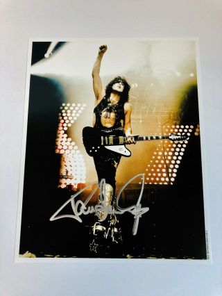 Kiss Paul Stanley Signed 8x10 Photo