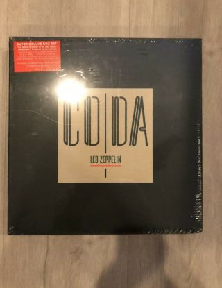 Led Zeppelin “coda” Deluxe Edition Boxed Set Uk Release