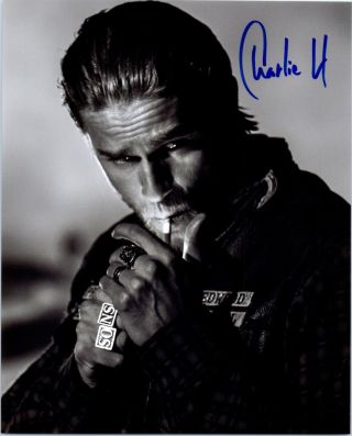 Charlie Hunnam Autographed 8x10 Photo Signed Picture Pic And