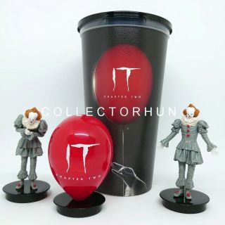 It Chapter 2.  Movie Cup,  Topper Set 3x Cups,  3x Toppers