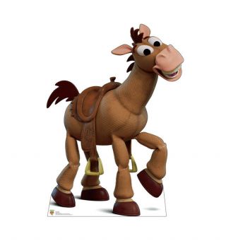 Toy Story 4 Bullseye Horse Lifesize Cardboard Standup Standee Cutout Poster Prop