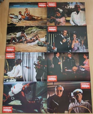 James Bond - Thunderball 007 Rare German Lobby Card Poster