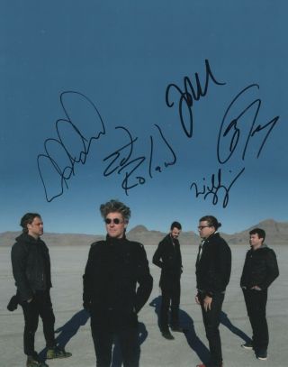Collective Soul Real Hand Signed Photo 2 Autographed By All 5 Roland