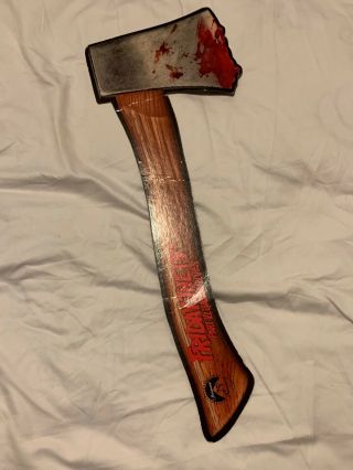 Rare Friday The 13th Vi Jason Live Promotional Theatre Hanging Axe 20 " X 8 "
