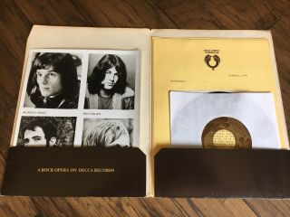 Jesus Christ Superstar Record Label Press Kit Photos Rare Collectible 45 Vinyl