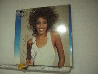 Whitney Houston Signed Lp Whitney 1987