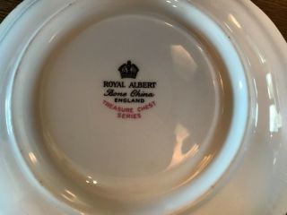 VTG Royal Albert Gilt and Roses Bone China/Tea Cup And Saucer/Eng. 3