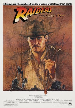 Raiders Of The Lost Ark (1981) Mini Movie Poster - Rolled - Amsel Art