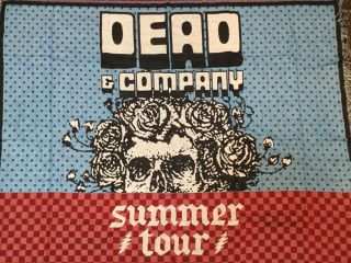Dead And Company 2018 Summer Tour Vip Throw Blanket